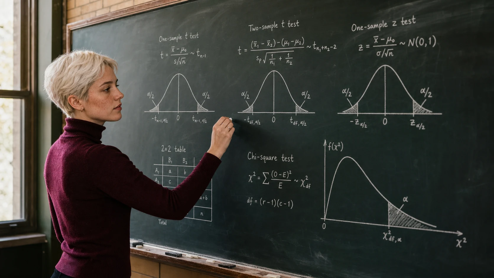 Testes Paramétricos: t, z e Qui-Quadrado